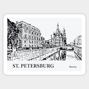 Saint Petersburg- Russia Sticker